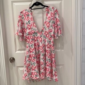 Les Reveries (intermix) floral dress